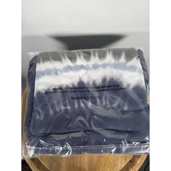 NWT Revolve by Z Supply Black Iris Tie Dye Ruffle Maxi Dress, Size Medium - Picture 3 of 6